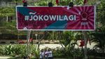 Foto: Senyum Jokowi di Rakernas Projo