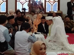 Ucap Ijab Kabul dengan Lantang, Dito Resmi Jadi Suami Anisa Rahma