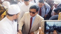 Prabowo Subianto saat menghadiri Ijtimak Ulama II (Foto: Kanavino Ahmad Rizqo/detikcom)