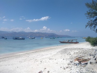 Potret Terkini Gili Trawangan yang Kembali Dikunjungi Turis Potret Terkini Gili Trawangan yang Kembali Dikunjungi Turis