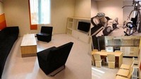 Penjara Sollentuna, di Swedia ini menampung tahanan di sel-sel pribadi dengan tempat tidur yang nyaman dan kamar mandi, pusat kebugaran, dapur terbuka, ruang rekreasi dengan TV dan sofa. Istimewa/Scoopwhoop.