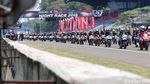 Ratusan Bikers Honda Mengaspal di Sirkuit Sentul