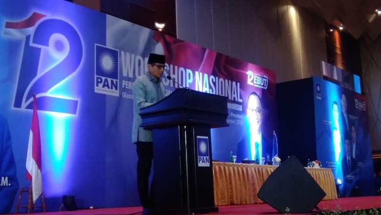 Di Acara PAN, Sandi Jelaskan Makna Sering Pakai Baju Biru Di Acara PAN, Sandi Jelaskan Makna Sering Pakai Baju Biru