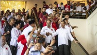 Di Rakernas Projo, teriakan Jokowi Lagi menggema (Foto: ANTARA FOTO/Aprillio Akbar)