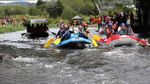 Foto: Rafting Seru di Kaki Gunung Leuser