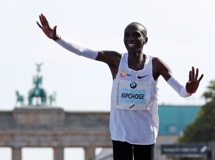 Rahasia Bugar Eliud Kipchoge si Pencetak Rekor Dunia Lari Maraton