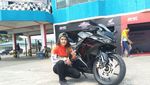 Kenalan dengan Pebalap Cewek Satu-satunya di CBR Race Day