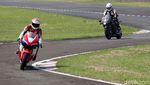 Ganindra Bimo Geber Motor Marquez Versi Jalan Raya di Sentul