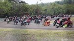 Ratusan Bikers Honda Mengaspal di Sirkuit Sentul