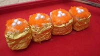 The Guinness Sushi seharga US$ 1.800 (Rp 26 juta) adalah hidangan sushi dengan sentuhan emas. Istimewa/Financesonline.