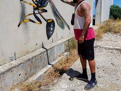 Lukisan 3 Dimensi di Jalanan yang Bikin Merinding