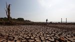 Kering Kerontang, Begini Potret Waduk Jatigede Sekarang