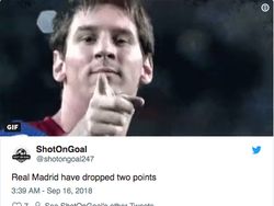 Meme Bermunculan Usai Barcelona Menang dan Real Madrid Imbang