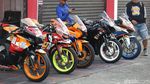 Ratusan Bikers CBR Adu Cepat di Sentul