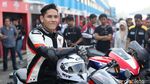 Ganindra Bimo Geber Motor Marquez Versi Jalan Raya di Sentul