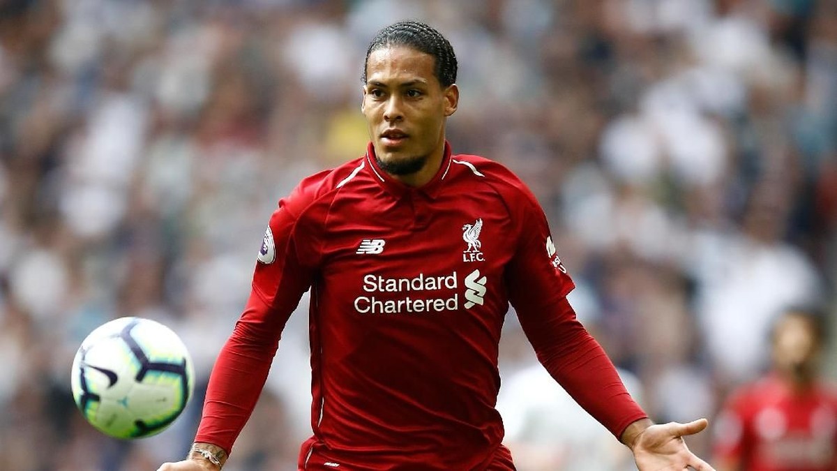 Bek Liverpool Virgil van Dijk. (Foto: Julian Finney/Getty Images)