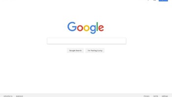 Tampilan Google sekarang. Foto: instagram.com/webdesignmuseum/