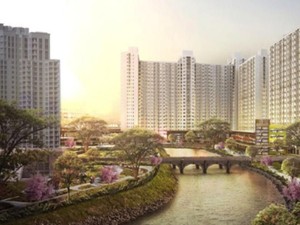 Podomoro River View, Hunian Mewah Sebelah Sekolah dan Stasiun LRT