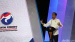 Momen Jokowi Didampingi Hary Tanoe di Pembekalan Caleg Perindo