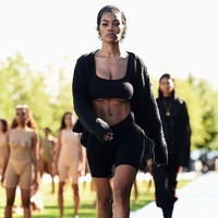 Selain di video klip, Teyana juga pernah diminta Kanye untuk menjadi model di salah satu fashion show sang rapper. (Foto: Getty Images)