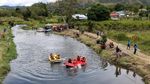 Foto: Rafting Seru di Kaki Gunung Leuser