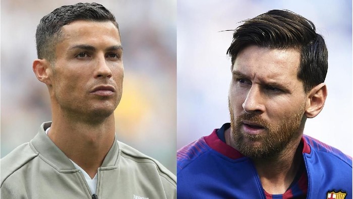 Mengintip persaingan Cristiano Ronaldo vs Lionel Messi di game FIFA (Foto: Getty Images) Mengintip persaingan Cristiano Ronaldo vs Lionel Messi di game FIFA (Foto: Getty Images)