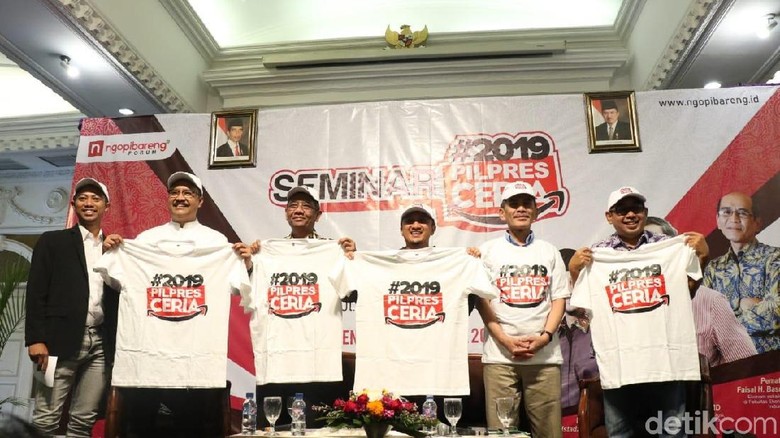 Mahfud MD Hingga Yusuf Mansur Luncurkan Gerakan 2019PilpresCeria Mahfud MD Hingga Yusuf Mansur Luncurkan Gerakan 2019PilpresCeria