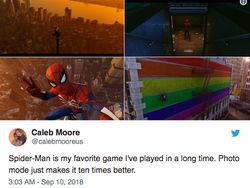 Keren! Ini Aksi Foto dan Selfie Spiderman di Game Anyar