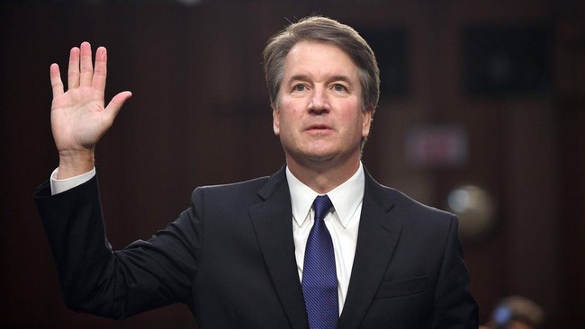 Brett Kavanaugh pun menjadi salah satu top people dalam pencarian Google di 2018. Beberapa waktu lalu, Hakim Agung Amerika Serikat itu dituduh melakukan pelecehan seksual. Foto: BBC World