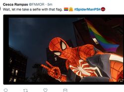 Keren! Ini Aksi Foto dan Selfie Spiderman di Game Anyar