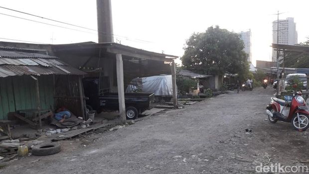 Lokasi WNA ditemukan mengukur tanah di Jati Mulya, Bekasi