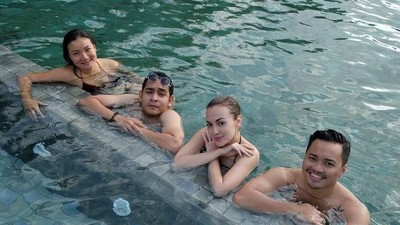 Menanti Momongan, Intip Rianti Cartwright Menjaga Kebugarannya
