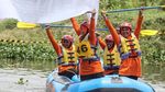 Foto: Rafting Seru di Kaki Gunung Leuser