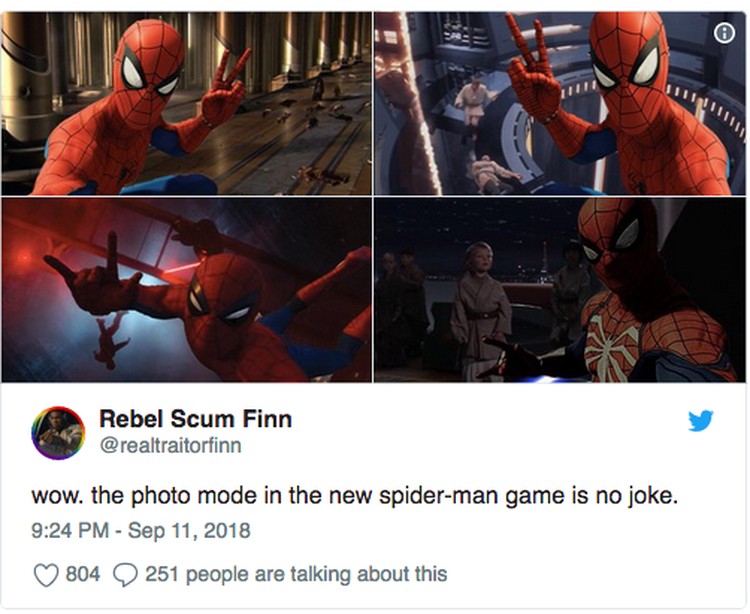 Keren Ini Aksi Foto Dan Selfie Spiderman Di Game Anyar