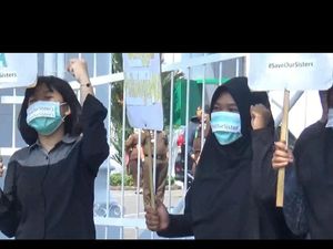 Foto: Menentang Jaksa yang Tuntut Korban Perkosaan Dipenjara