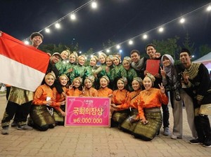 Komunitas Seni Tari Rampoe UGM Menang Kompetisi di Korea