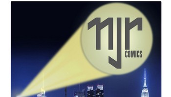 Begini salah satu bentuk promosi komik baru Neymar. Seperti bat signal ya? (Foto: Twitter)