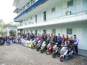 Peduli Keselamatan, Cara Nmax Riders Bekasi Rayakan Ultah Ketiga
