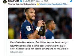 Neymar Jadi Superhero di Komik, Keren atau Potensial Kena Bully?