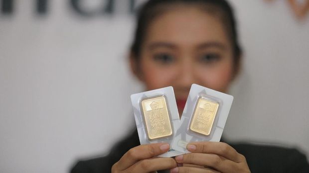  Harga  Emas  Antam Hari  Ini  Loyo Turun Rp 2 000 Gram