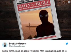 Keren! Ini Aksi Foto dan Selfie Spiderman di Game Anyar
