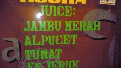 Mulai Sayur Soap hingga Jus Alpucet, 10 Typo Makanan Ini Bikin Ngakak