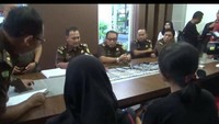 Perwakilan pendemo diterima staf Kejati Jambi.