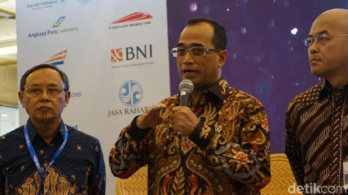Menhub Budi Karya Sumadi/Foto: Selfie Miftahul Jannah/detikcom Menhub Budi Karya Sumadi/Foto: Selfie Miftahul Jannah/detikcom