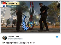 Keren! Ini Aksi Foto dan Selfie Spiderman di Game Anyar