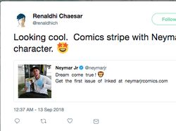 Neymar Jadi Superhero di Komik, Keren atau Potensial Kena Bully?