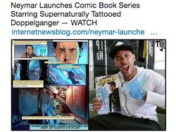 Neymar Jadi Superhero di Komik, Keren atau Potensial Kena Bully?