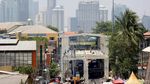 Proyek Skybridge Tanah Abang Terus Dikebut