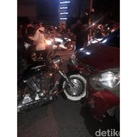 Tabrakan, Pengemudi Mobil Dianiaya Anggota Klub Moge di Bandung