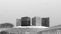 Karya dari Studio 44 Architects yang mendesain sebuah museum bernama Museum of the siege of Leningrad di kota St. Petersburg, Rusia. Istimewa/worldarchitecturefestival.com.